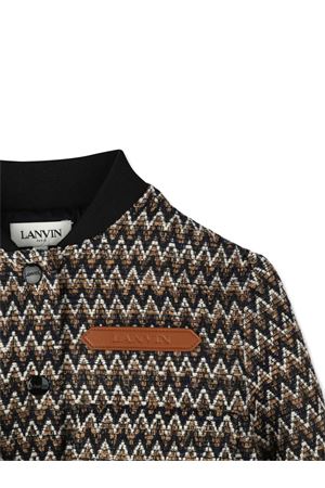 multicolor cotton bomber LANVIN KIDS | N30311P90